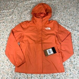 The North Face Resolve Reflective Jacket • Girl’s M • Miami Orange • NWT